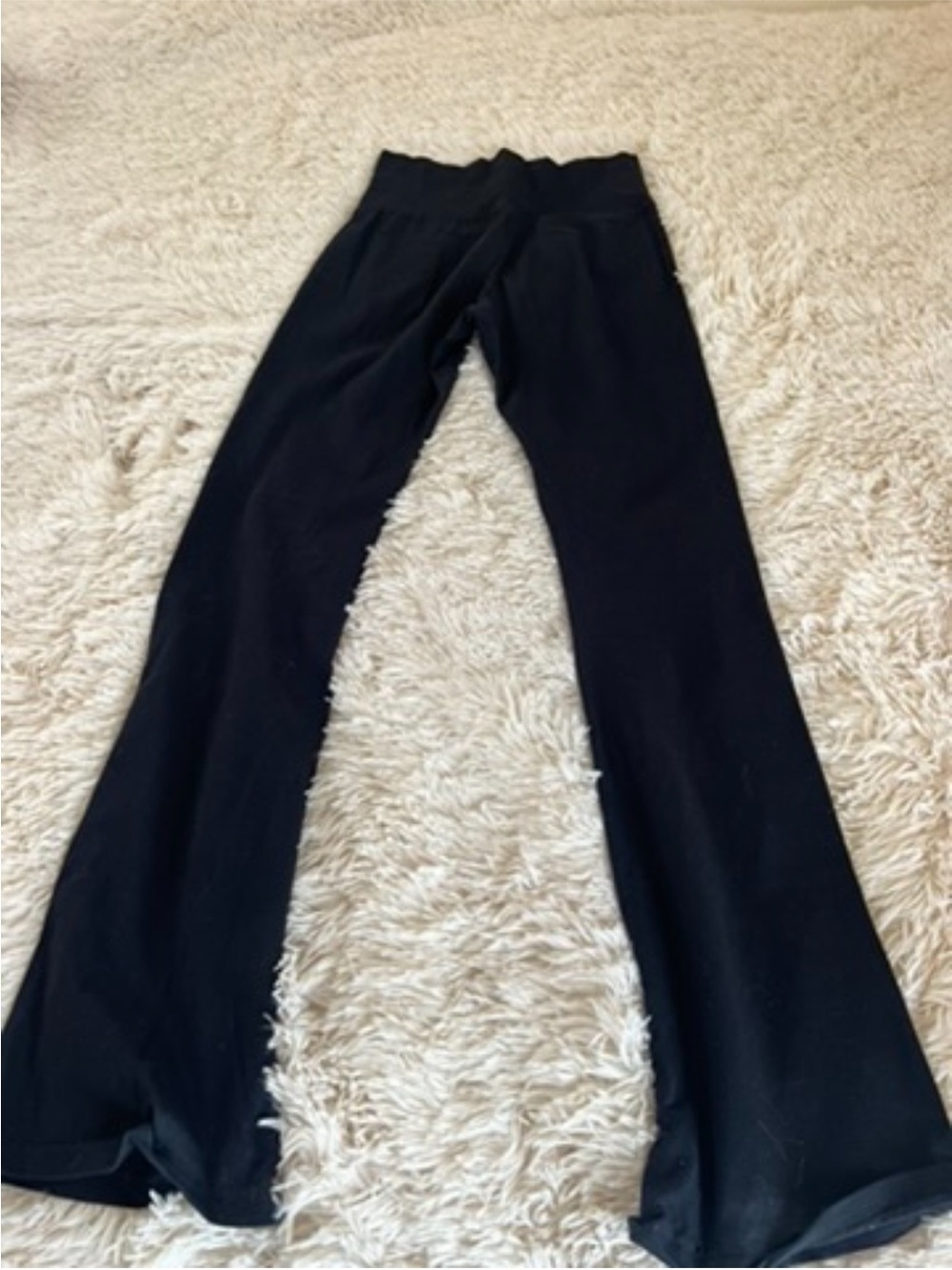 Brandy Melville Black Flared Pants